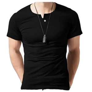 Aiyino Black Single Button T